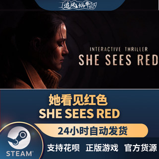 PC正版中文 steam游戏 她看见红色 She Sees Red 国区礼物