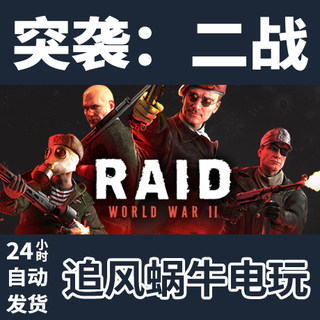 PC正版 Steam 国区 突袭：二战 RAID: World War II 礼