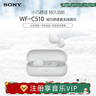 C510 真无线耳机 长效续航 轻盈舒适佩戴 SONY 惊艳性能 索尼