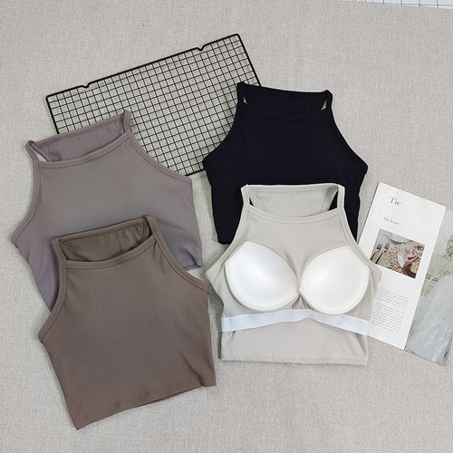 防震速干一体运动文胸防走光