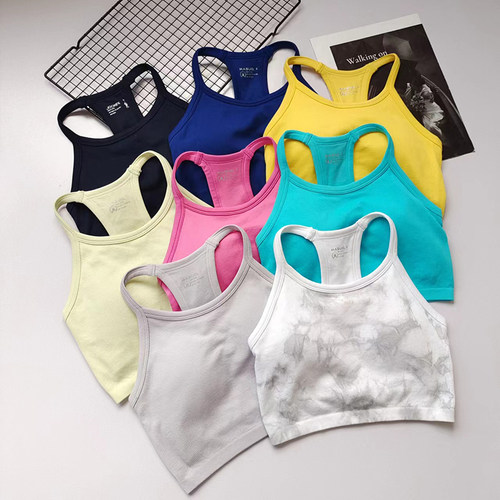 细肩带美背瑜伽服运动内衣跑步