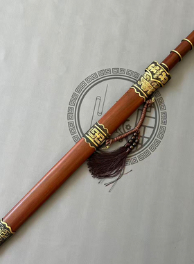 龙泉刀剑一体锻打花纹钢八面汉剑越王剑赵云剑工艺品摆件未开刃