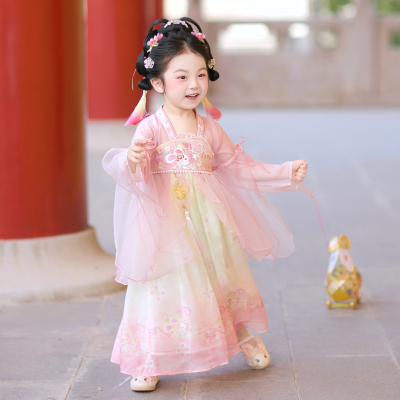 儿童中秋节嫦娥仙子古风表演服