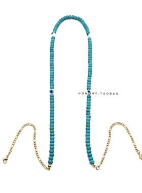 国潮小众设计天然个性百搭眼镜链