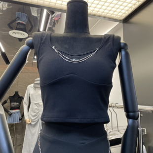 春夏打底衫背心女修身型收腰短款针织无袖吊带内搭2025新款纯棉潮