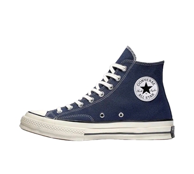 CONVERSE匡威1970S经典高帮运动复古帆布鞋暗夜蓝164945C