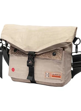 李宁CF溯斜挎包|男女生新款学生正品黑色潮流时尚轻便休闲运动包