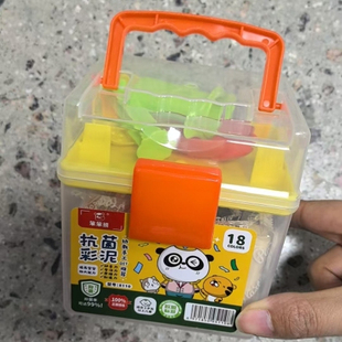 以實物展示為準 18色彩泥小麥泥 153文具套裝