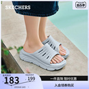 厚底休闲拖鞋 时尚 女鞋 Skechers斯凯奇夏季 百搭舒适缓震外穿一字拖