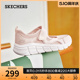 Skechers斯凯奇2024年夏季新款女鞋玛丽珍单鞋复古百搭透气浅口鞋