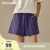 夏季 百搭潮流运动裤 新款 短裤 女士针织五分休闲裤 斯凯奇舒适时尚