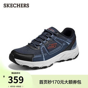 耐磨橡胶徒步鞋 斯凯奇夏季 流行时尚 男越野户外鞋 底舒适休运动闲鞋