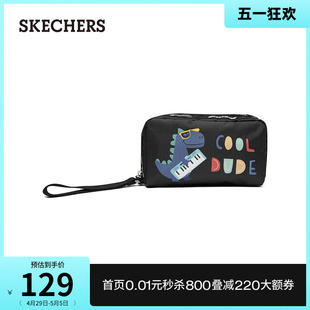 Skechers斯凯奇LeSportsac乐播诗联名龙年新年款 小巧便携手拿包