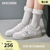 低帮休闲运动鞋 板鞋 美式 高街小白鞋 斯凯奇春季 百搭德训鞋 流行女鞋