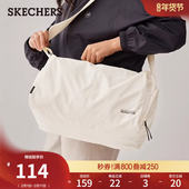 斯凯奇男女同款 单肩斜挎包休闲百搭轻便通勤大容量手机钥匙收纳包