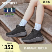 高帮冬靴棉鞋 斯凯奇冬季 休闲鞋 舒适保暖雪地靴厚底增高运动鞋 女款