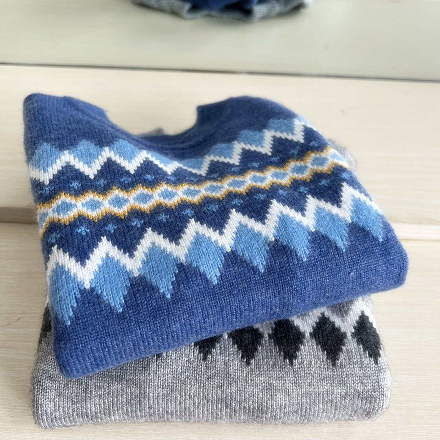 男童毛衣羊绒加厚套头韩版羊毛