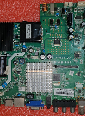 TP.m628 pd65 QT5D3LP V5.2 庆吉视郎电视主板4核WiFi智能主板