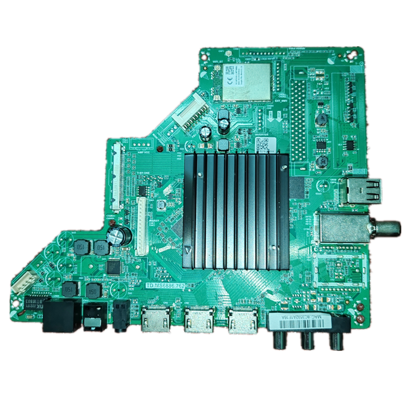 TD.MS6886.762  原装国外用led4k网络WiFi电视机主板兼容各种屏T2
