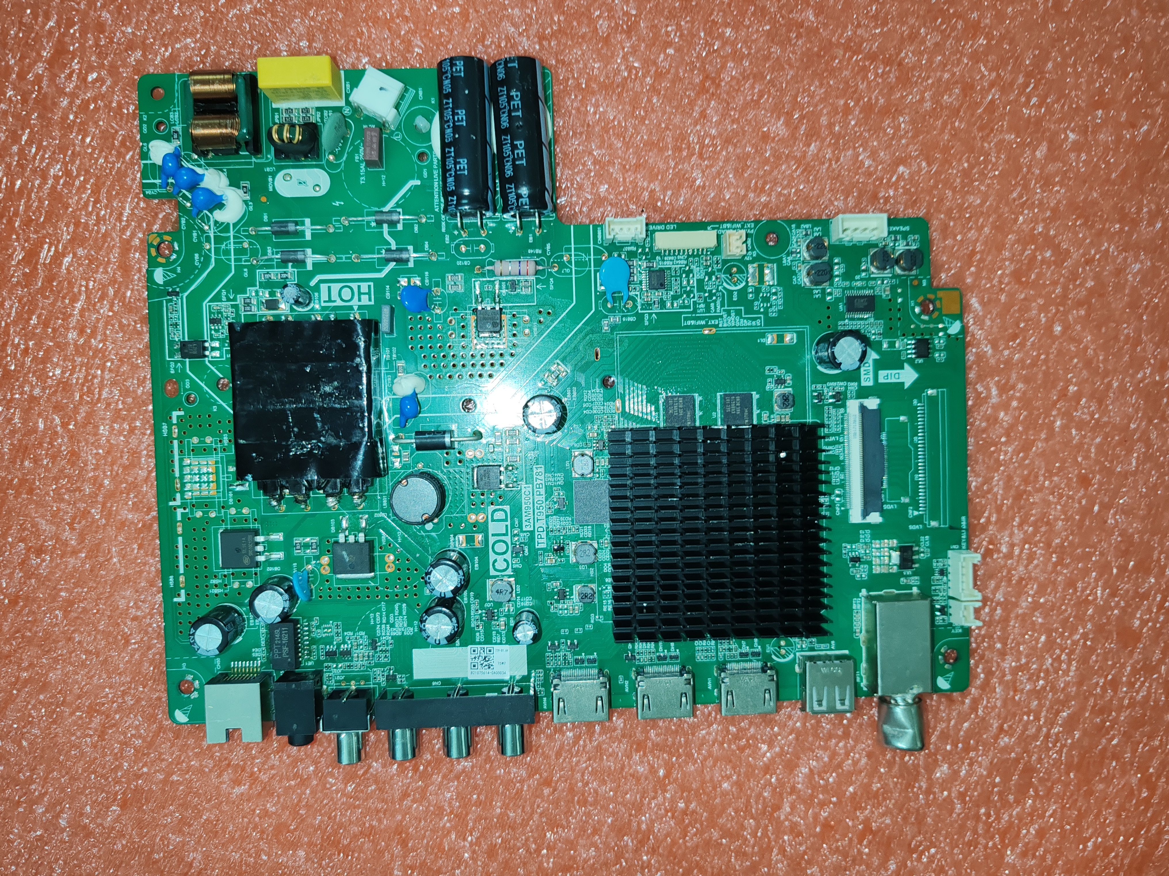 TPD.T950.PB781  智能WiFi网络电视机主板实物照测试好发货有现货