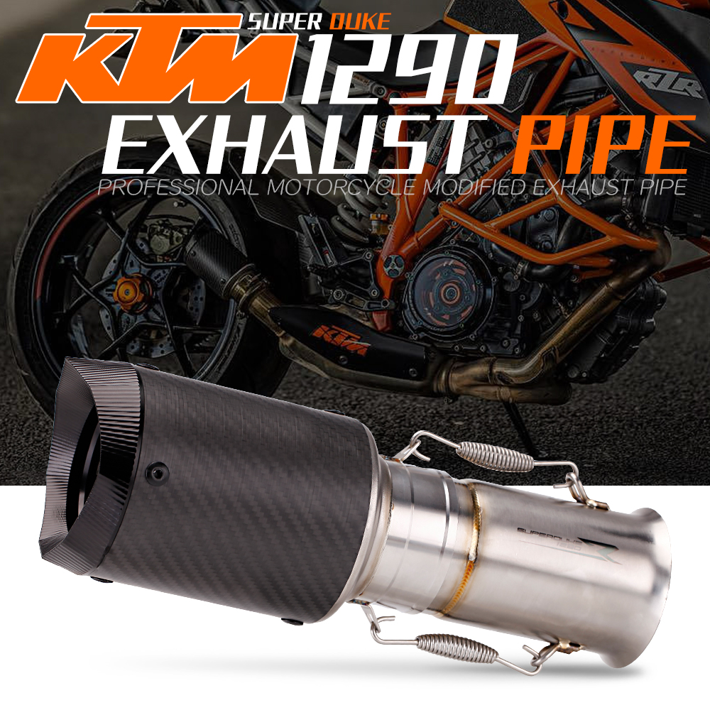 适用DUKE1290改装AR排气管改装 SUPER duke钛合金AR排气2017-2018