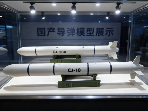 长剑CJ-10长剑CJ-20巡航导弹模型摆件科普教育教学收藏纪念礼品