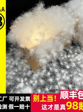 直播现充5A鹅王98白鹅绒冬被保暖单双人春秋四季被羽绒95鹅绒被子