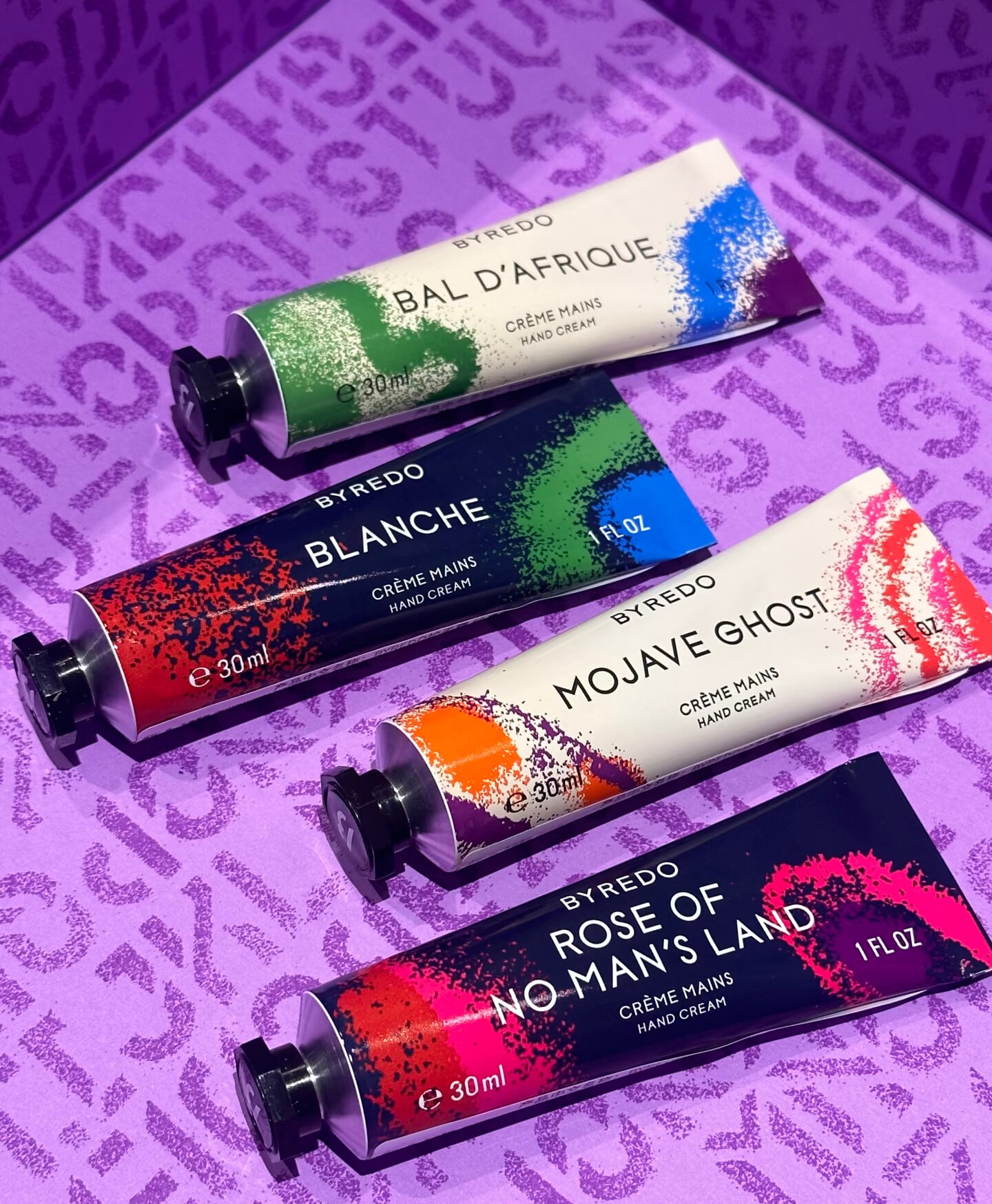 韩免采购byredo护手霜荒漠孤魂/无人区/白色浪漫 圣诞限量版 30ml