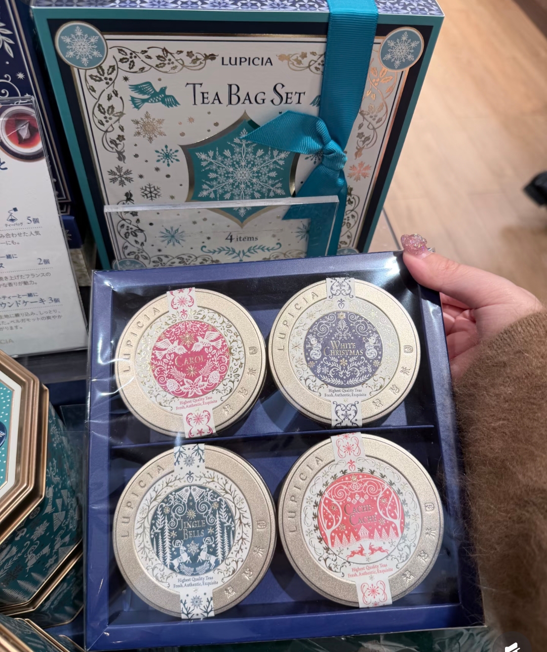 现货日本lupicia绿碧茶园2025圣诞限定礼盒白桃乌龙红绿茶伴手礼