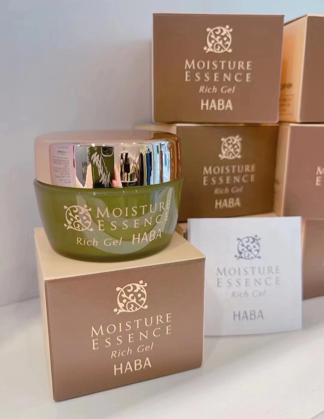 现货 日本本土专柜采购 25年限定 HABA 限定白金超保湿面霜 30g