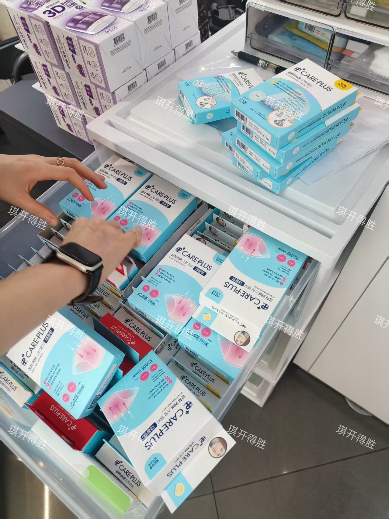 现货韩国正品oliveyoung痘痘贴隐形超薄祛痘修复净痘贴消痘去痘印