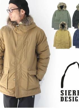 SIERRA DESIGNS日系超厚实保暖户外男派克款羽绒服700蓬PARKA防水