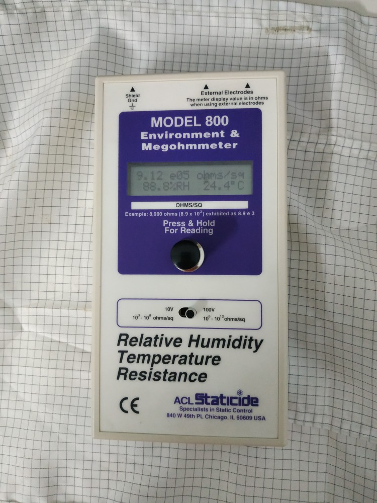 ACL-800表面电阻仪，ACL800兆欧表 静电测试仪，RT-1000检测仪