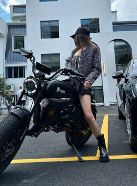 Himoto黑武士电动自行车新国标免驾照上牌越野宽胎上班助力代步车