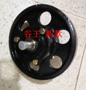 谷王收割机配件行走底盘附件奇瑞导向轮总成装配新款耐用耐磨