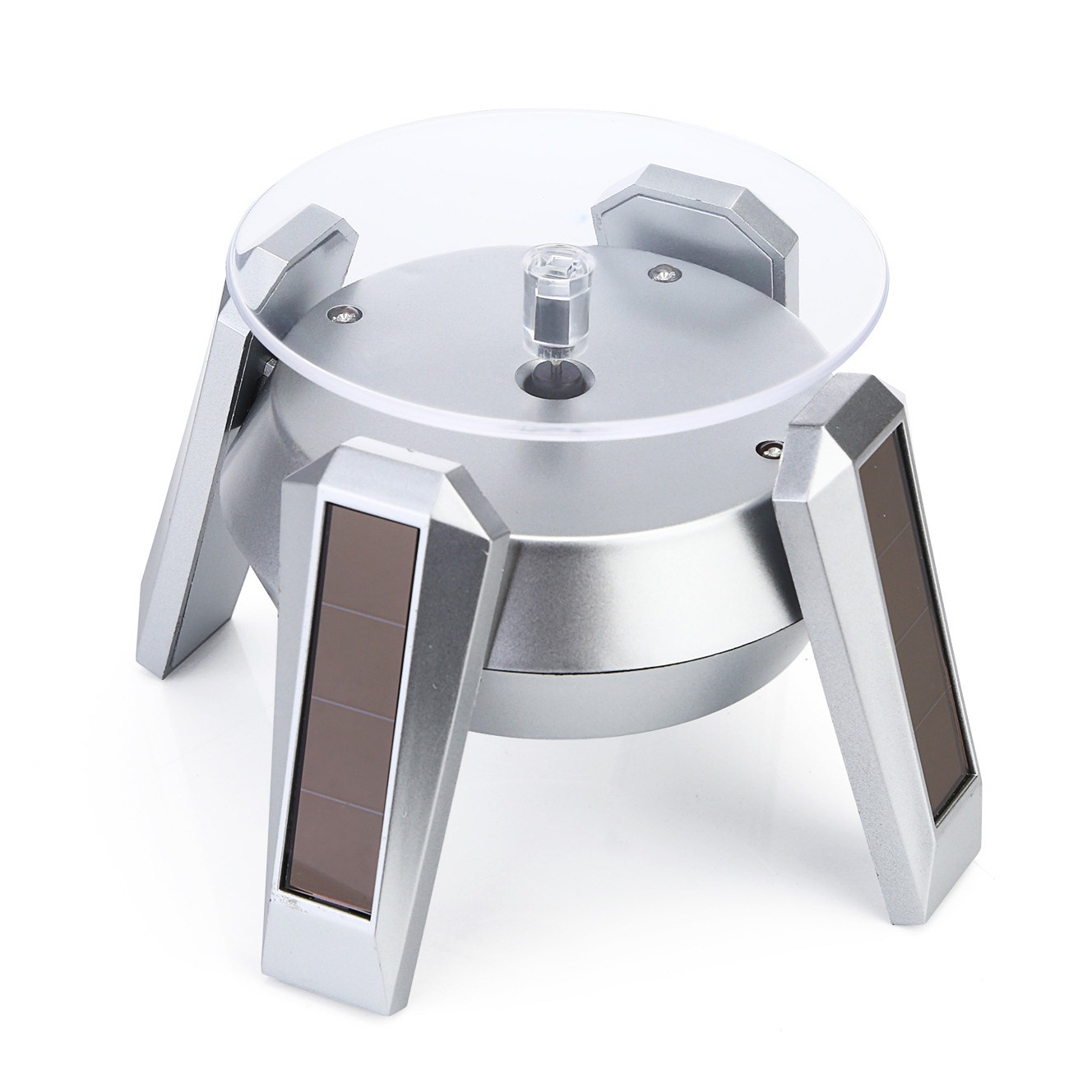 自动摇表器自动旋转太阳能展示台转盘，手表展示架