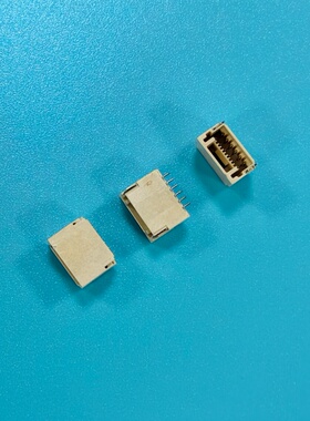 国产替代SM06B-NSHSS-TBT带扣卧式贴片针座6P-CSG A1010端子线