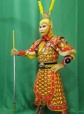 美猴王新款服装 孙悟空 西游记 网红闹龙宫款 龙宫夺宝 于尚道具