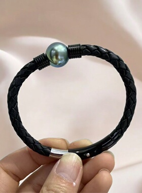 DIY配件皮手镯空托半成品