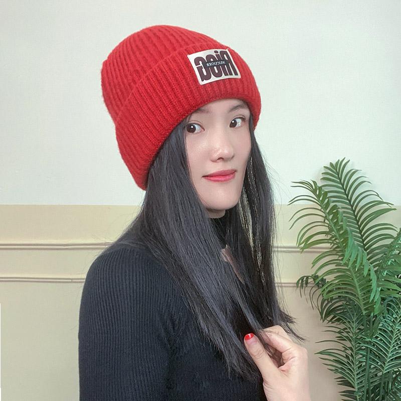 毛线帽子男女同款保暖时尚百搭
