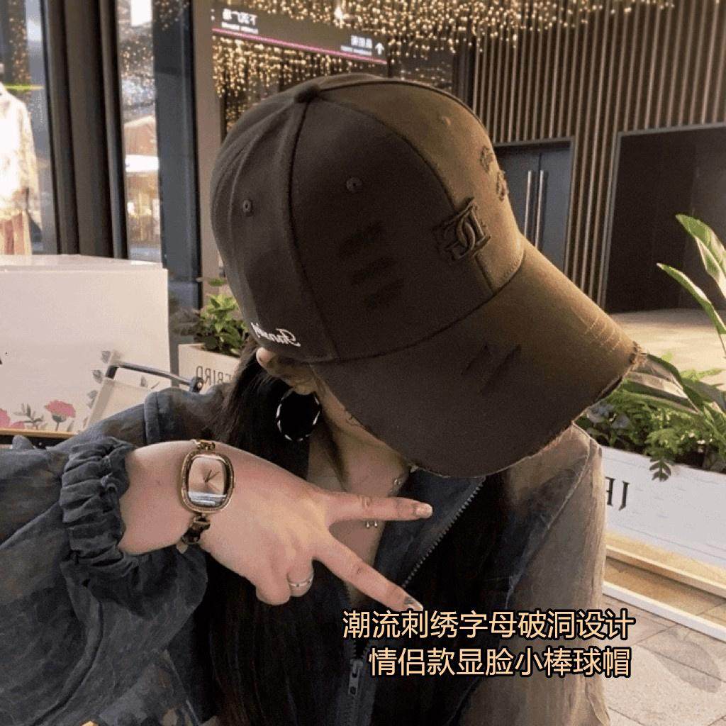 韩版时尚情侣棒球帽显脸小鸭舌帽