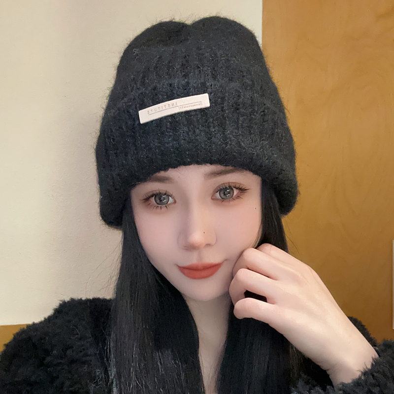针织毛线帽韩版保暖帽新款护耳帽