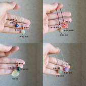 和田玉铃铛手工编绳手机挂件包挂扇坠钥匙扣新中式 一物一拍 微瑕