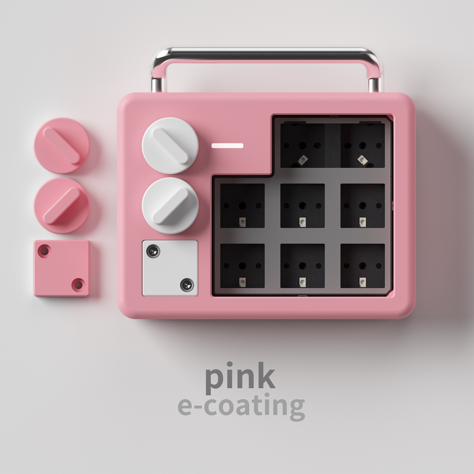 스팟 마감일 DOYSPAD 장난감 상자 맞춤형 기계식 키패드 무선 듀얼 모드 블루투스