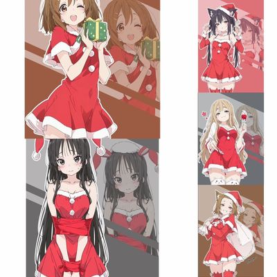 同人谷轻音立牌摆件秋山澪琴吹紬田井中律平泽唯中野梓ins风