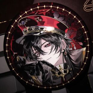 同人谷时空中的绘旅人周边艾因牧首同人58mm吧唧徽章谷子