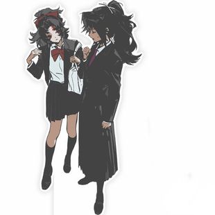 同人谷日黑立牌摆件桌面装饰自制周边新款高颜值精致