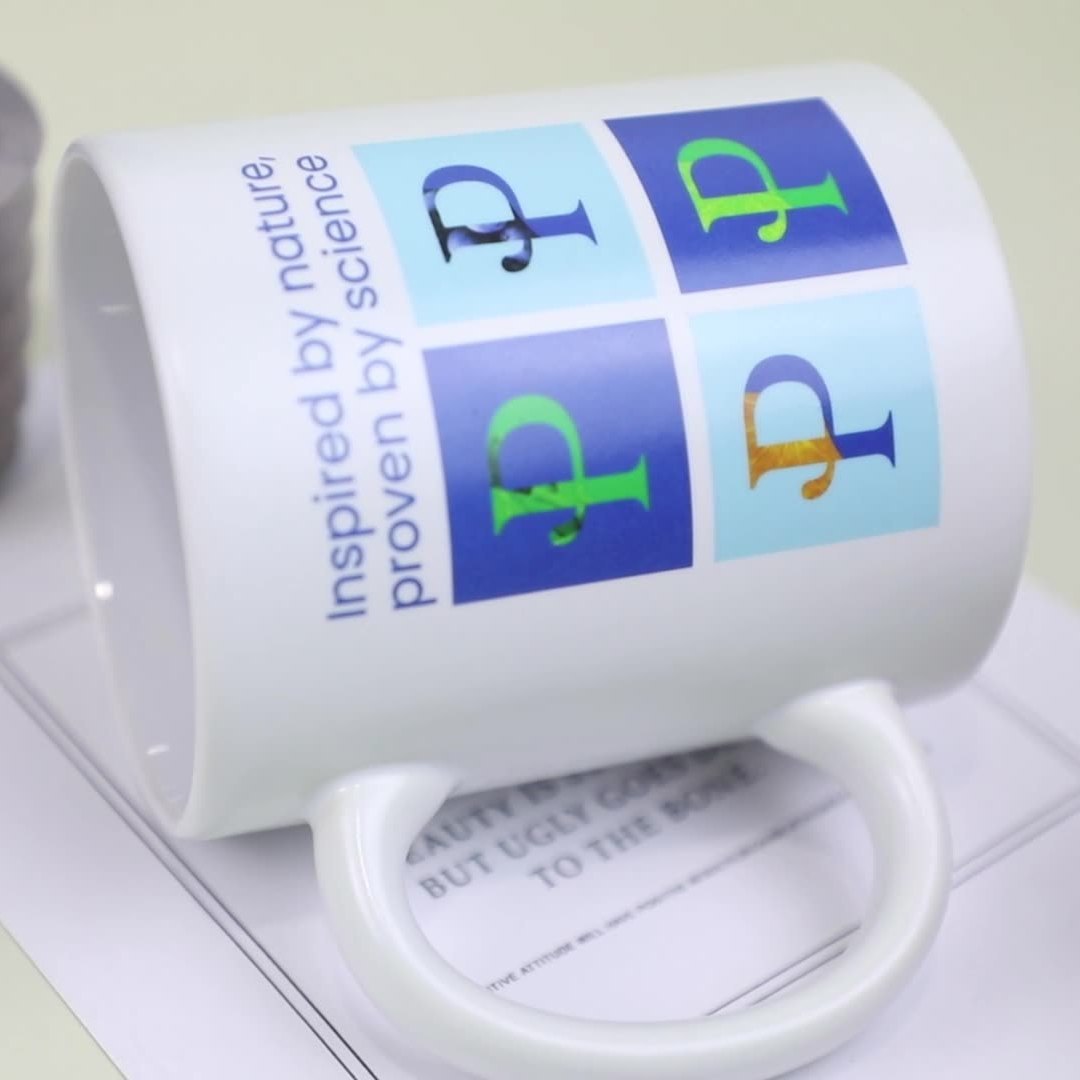 容量陶瓷水杯变色马克杯 陶瓷马克杯咖啡杯变色马克杯DIY图案