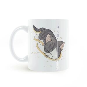 超可爱简约猫狗一家陶瓷马克杯个性咖啡杯情侣高颜值水杯
