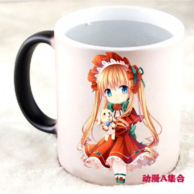 蔷薇少女真红变色马克杯 动漫周边二次元定制cos宅男腐女生日礼物